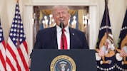 Die Rede zur Nation dauerte nur 20 Minuten – Trump hielt sich dabei stark an das Manuskript. Die ...