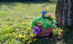 Pünktlich zum Ostersonntag sorgt ein Zwischenhoch verbreitet für sonniges und warmes Wetter.