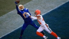 Puka Nacua (li.) macht e