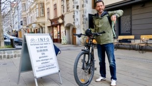 Der Grazer Christopher Stone hält nichts von der neuen Regel.