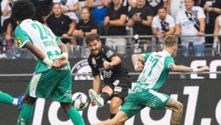 Otar Kiteishvili trifft im Hit gegen Rapid besonders gerne.