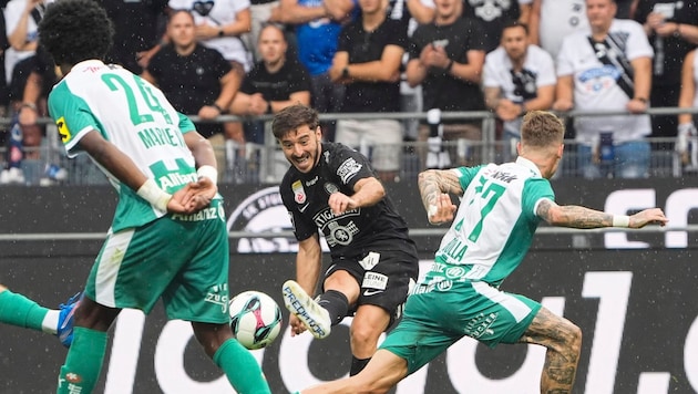 Otar Kiteishvili trifft im Hit gegen Rapid besonders gerne.