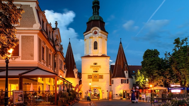 Das Steintor zählt zu den Kremser Wahrzeichen.