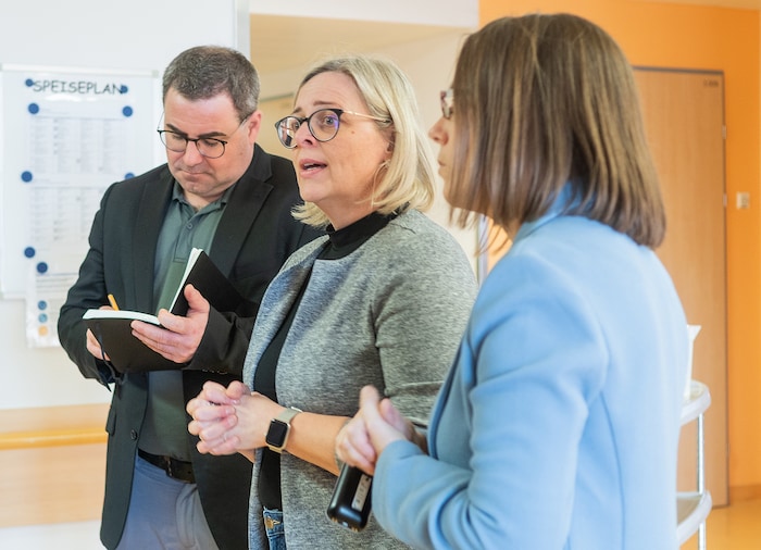 Die „Krone“ war beim Lokalaugenschein in der Klinik Gmünd mit dabei.
