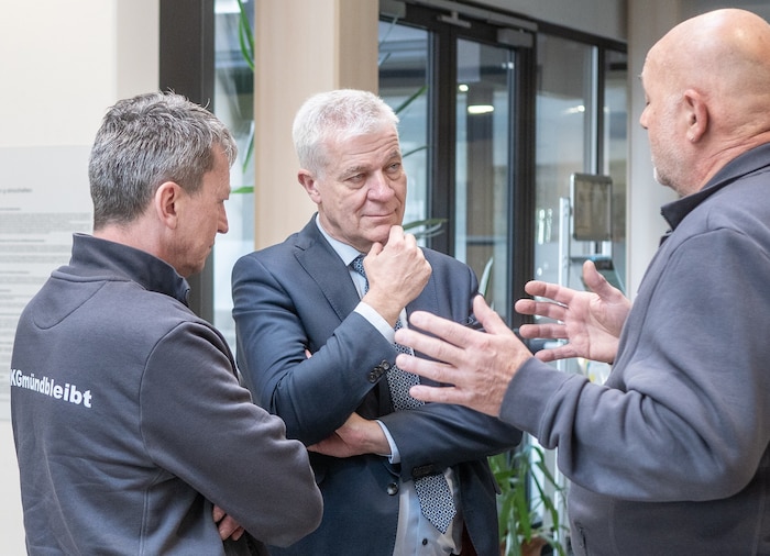 Der Verein LKGmündbleibt brachte harte Fakten, aber auch Wünsche und Sorgen der Region Landesrat ...