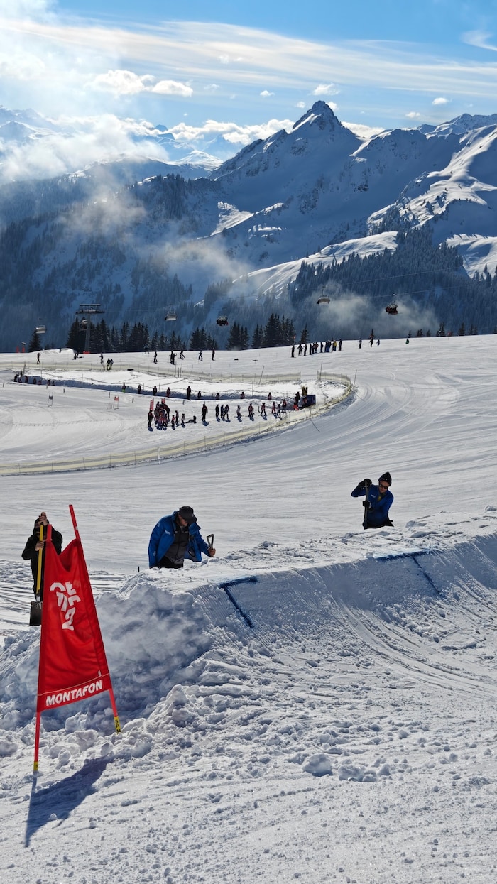 Am Golm herrschten tiefwinterliche Topbedingungen.