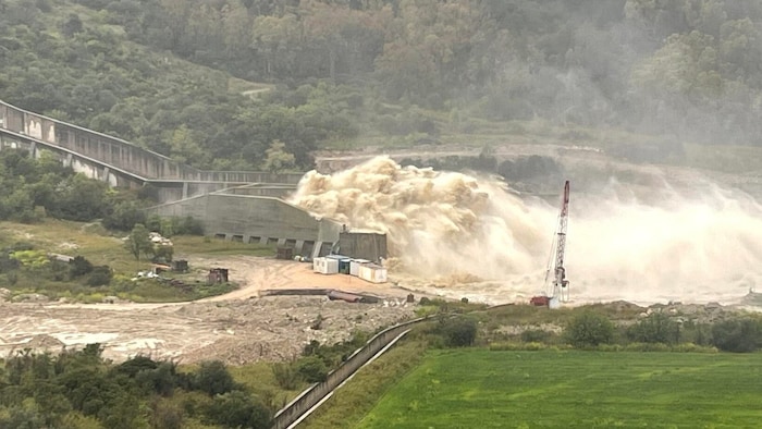 Die italienische Zivilschutzbehörde meldete kritische Situationen durch Hochwasser.