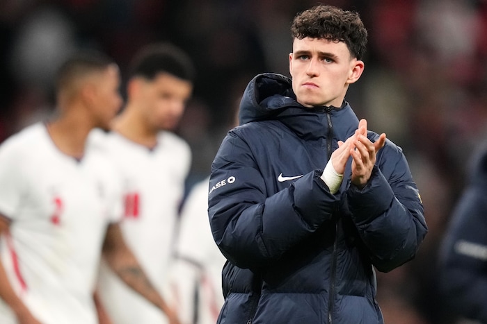 Phil Foden muss um die WM zittern.