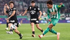 Antiste (re.) greift mit Rapid gegen Sturm nach der Tabellenführung