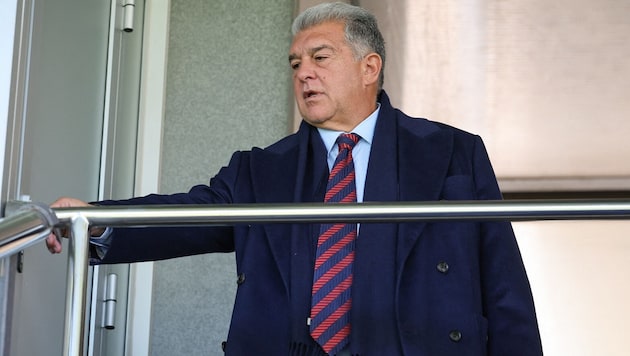 Barca-Präsident Joan Laporta