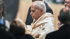 Papst Leo XIV. bei der Gründonnerstagsmesse