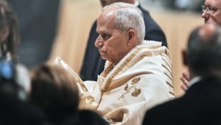 Papst Leo XIV. bei der Gründonnerstagsmesse