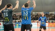 1150 Fans pushten die Ried-Volleyballer zum Finaleinzug