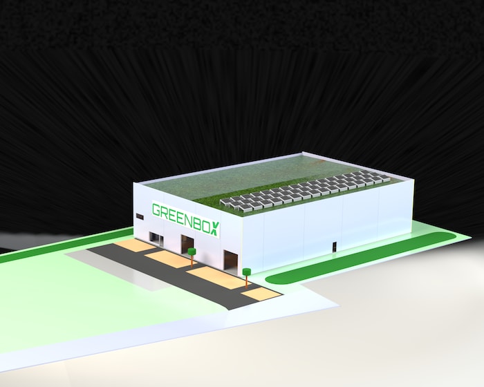 Die Greenbox kostet 1,3 Millionen Euro in Summe, dann ist die Halle einsatzbereit.