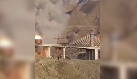 Der Augenblick des Einschlags