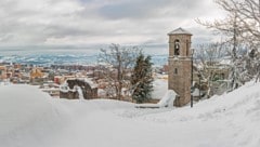 In Italien versinkt eine kleine Gemeinde im Süden derzeit im Schnee (Archivbild).