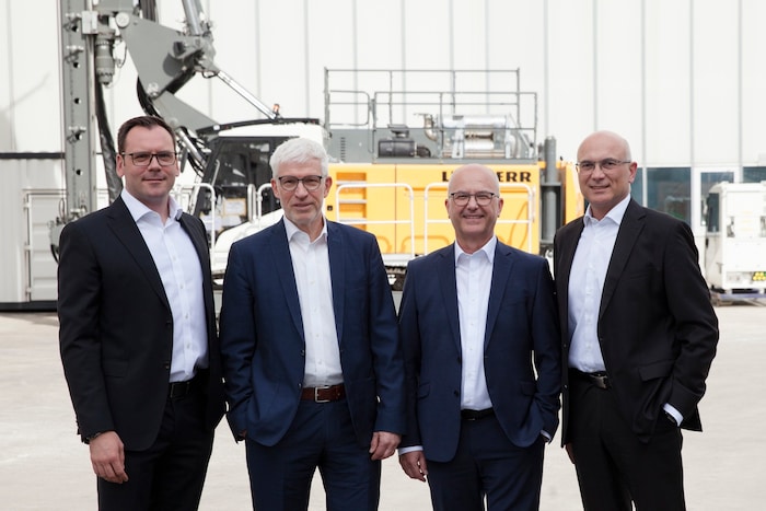 Maximilian Schupeck (Produktion), Holger Streitz (Technik), Stefan Maier (Finanzen), Gerhard ...