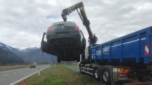 Das Geisterauto wurde am Donnerstag entfernt.
