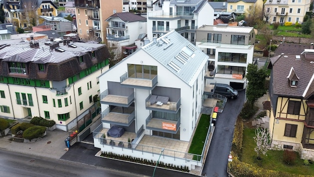 Gemeinderat Roland Simmer stellt kritische Fragen zu diesem Wohnbau in der Seegasse .