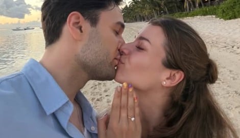 Die „Bachelorette“-Stars Leander Sachs und Maxime Herbord haben sich verlobt.