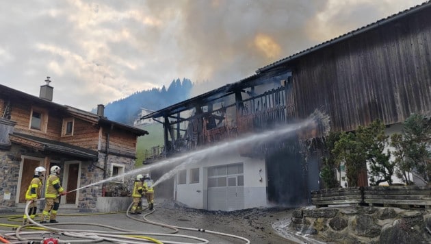 Die Feuerwehr war rasch zur Stelle.