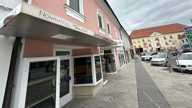 Leerstände wie hier am Hauptplatz in Völkermarkt sind kein alleiniges Kärntner Phänomen.