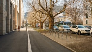 In der Franz-Josef-Straße wurden Geh- und Radwege bereits saniert.