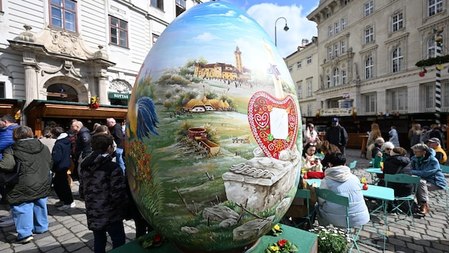 Die Ostermärkte bieten sich für einen Spaziergang an