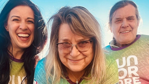 Monika Rammal, Barbara Ditterich, Uwe Genzel („Run for Rare“)