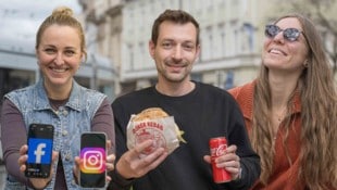 Verena Schaupp, Hannes Baumgartner und Michaela Holzinger brechen das Fasten