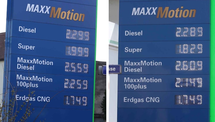 OMV Neusiedl am See: Diesel um einen Cent billiger.