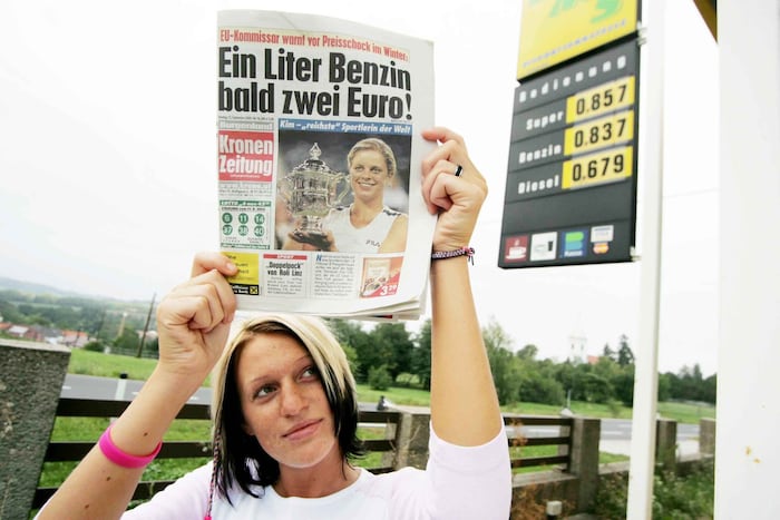 Schon vor 20 Jahren wurde das Thema Sprit heiß diskutiert. Man beachte die Preise!