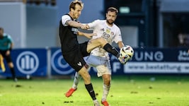 Fabian Schubert (li.) knackte den Torrekord in der Regionalliga Mitte.
