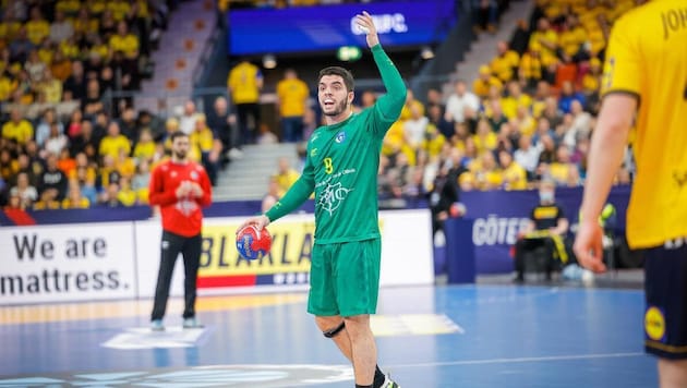 Leonardo Abrahao spielte bei der Handball-WM vor 12.000 Fans.