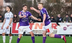 Nico Lukasser-Weitlaner (re.) erzielte für Austria Salzburg den wichtigen Anschlusstreffer. 