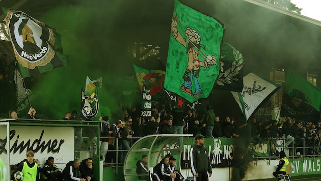 Die Wacker-Fans sorgten für beste Stimmung.