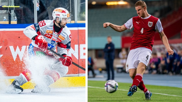 Raphael Herburger prallt im Mai auf Martin Hinteregger. . .