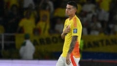 James Rodriguez wurde mit einer starken Dehydration ins Krankenhaus gebracht.