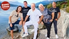 Die Nockis spielen, neben den gemeinsamen Auftritte mit den Legenden, Freitag und Samstag ...