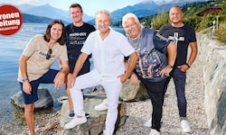 Die Nockis spielen, neben den gemeinsamen Auftritte mit den Legenden, Freitag und Samstag ...