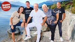 Die Nockis spielen, neben den gemeinsamen Auftritte mit den Legenden, Freitag und Samstag ...