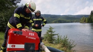 Übungen – etwa rund um Naturkatastrophen – standen auch 2025 an der Tagesordnung der Florianis.