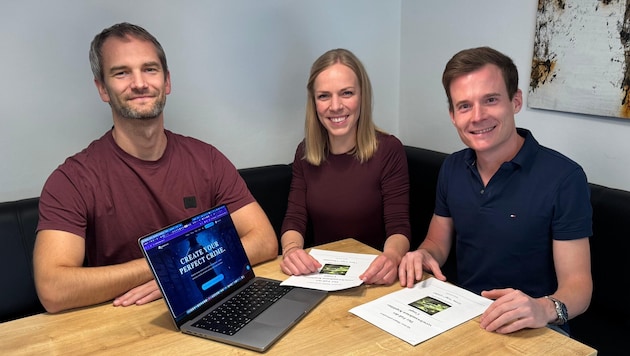 Thomas Offner, Marina Hedenik und Matej Certov hatten keine Lust auf vorgefertigte Krimi-Dinner ...