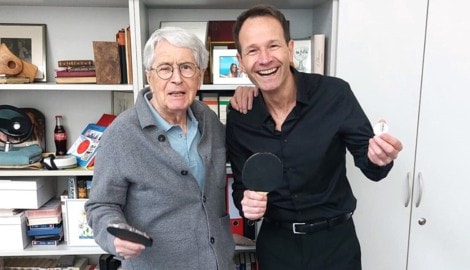 Kennen sich bereits seit 33 Jahren und teilen ein gemeinsames Schicksal: Frank Elstner und ...