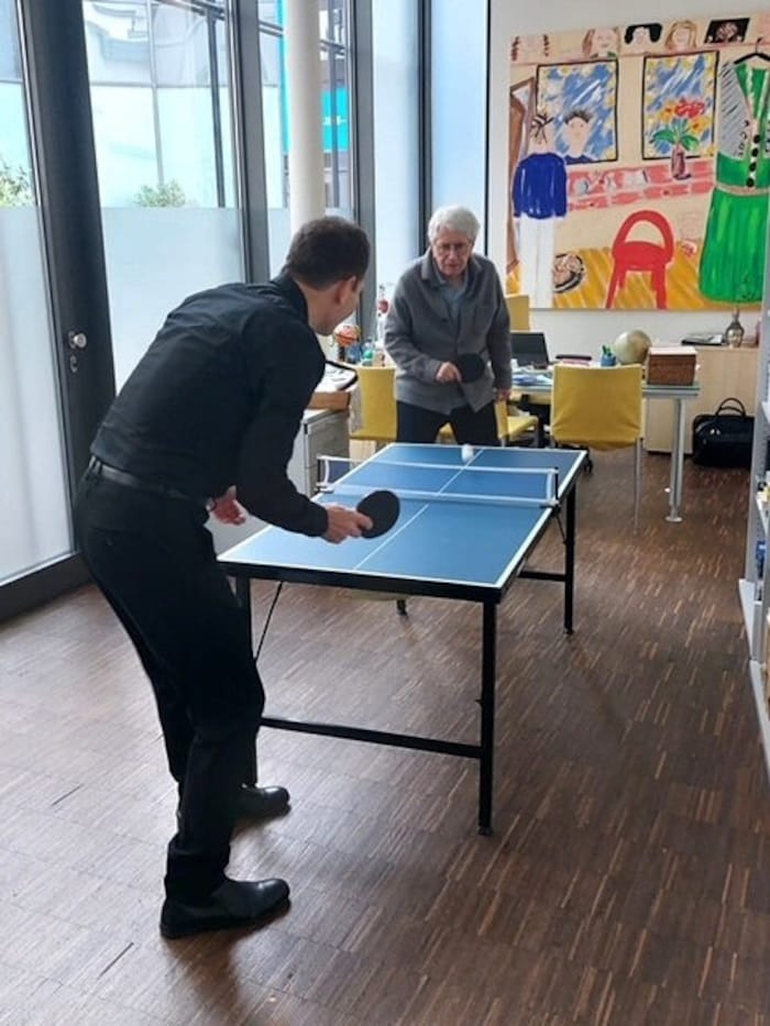 Das Duell zwischen Rüdiger und Elstner ging übrigens unentschieden aus.