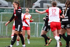 Große Vorfreude von Elfmeterschützin Lucia Orkic.