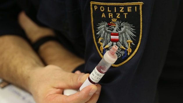 Der Verdächtige verweigerte eine Blutabnahme..
