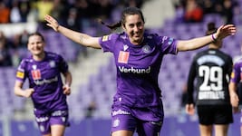 Mit zwei Treffern mutiert Yvonne Weilharter zur Unterschiedsspielerin beim 2:0 über Sturm Graz. 