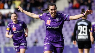 Mit zwei Treffern mutiert Yvonne Weilharter zur Unterschiedsspielerin beim 2:0 über Sturm Graz. 