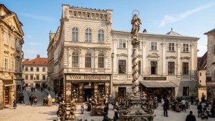 St. Pölten vor ungefähr 115 Jahren: ein Ausschnitt aus dem Video, das auf Instagram und Facebook ...